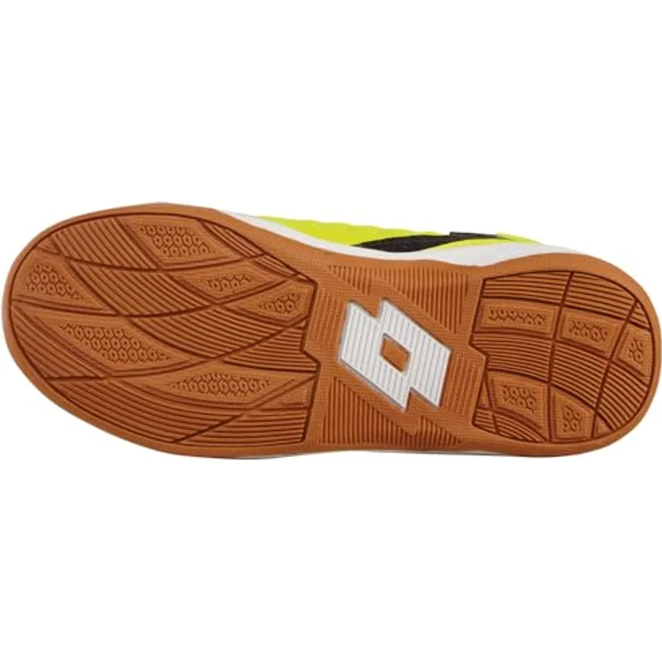 Lotto Dasher K Kinder Low Top Sneaker 2600920K 2411, sportlich, Fr.Yellow/Black, Größe 32 EU – Bild 3