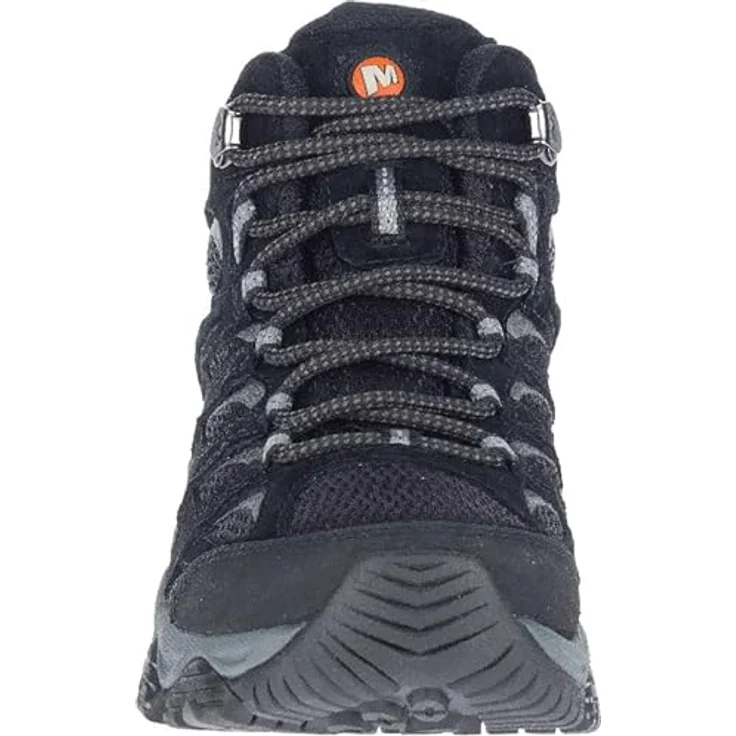 Merrell Moab 3 Mid GTX, Damen Wanderschuhe mit Vibram-Außensohle und Air Cushion, Schwarz – Bild 7