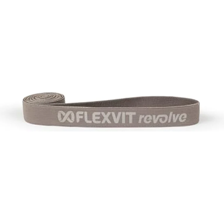 FLEXVIT Revolve Basic, Widerstandsband (Hellgrau) für Rotations- und Anti-Rotationsübungen, Hautfreundlich, Robust und Oeko-Tex zertifiziert – Bild 1