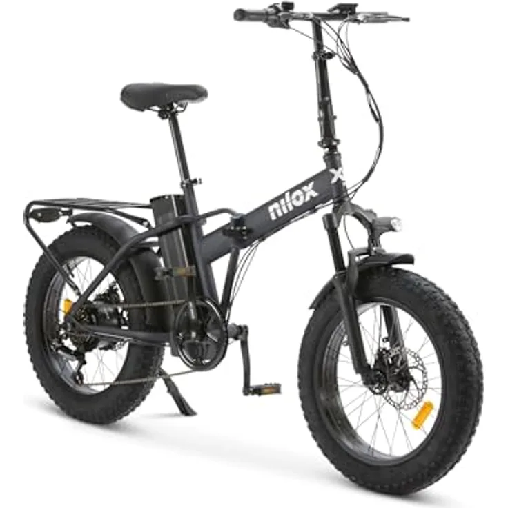 Nilox X8 Pro, E-Bike mit 250W Motor, 70 km Reichweite und faltbarem Design