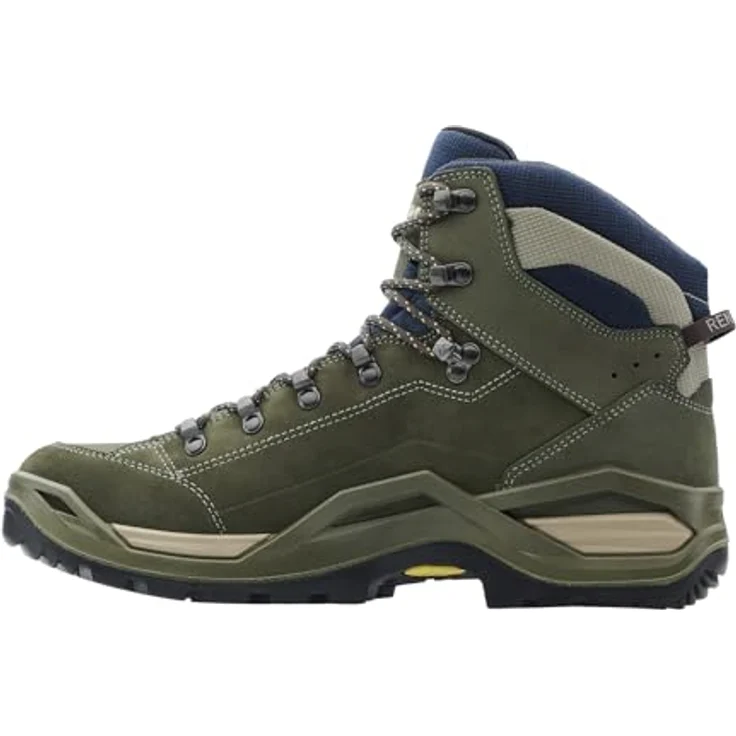 LOWA Herren Wander- & Bergschuhe 6C6F77615F333131393136, wasserdicht mit GORE-TEX®, Veloursleder, grün, Größe 41 1/2 EU – Bild 2
