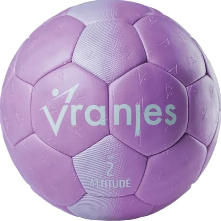 Erima Vranjes 3.0 Handball (7202518), extrem griffiges ECO-PU-Obermaterial, lila, Größe 2