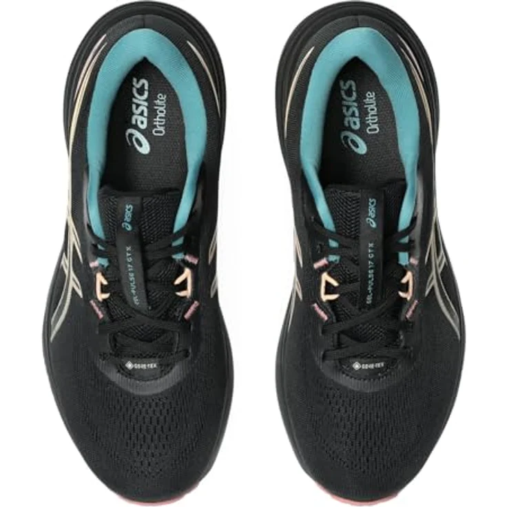 Asics Gel-Pulse 17 GTX, Laufschuhe für Damen mit wasserdichtem Obermaterial und mittlerer Dämpfung, schwarz – Bild 3