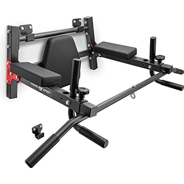 Marbo Sport Die multifunktionale Dip-Station/Klimmzugstange für die Wandmontage (2in1) MH-U205 | Made in EU