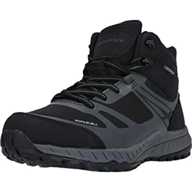 ENDURANCE Stiefel Wakon, Wanderschuhe mit Anti-Rutsch-Sohle und Dry-Base Waterproof Membrane, schwarz, Größe 38 – Bild 1