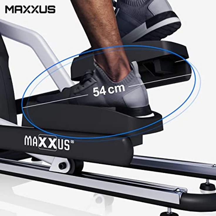 MAXXUS Crosstrainer CX 5.1 - Für Zuhause, Kompatibel mit App, Leise, mit Bluetooth, Magnetbremse, Programmen, 26 Schwungmasse - Ellipsentrainer, Elliptischer Heimtrainer, Cardio Trainingsgerät – Bild 3