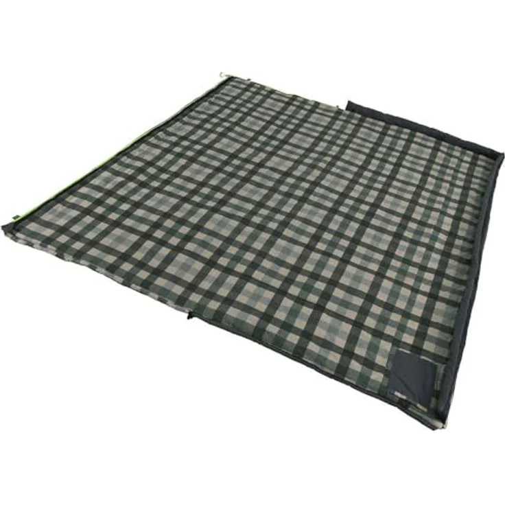 Outwell Camper Deckenschlafsack, 2-3 Jahreszeiten, 235 cm, mit integriertem Kopfkissen und recycelter Polyesterfüllung – Bild 3