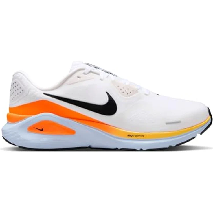 Nike Structure 26 Laufschuh mit ReactX-Schaumstoff, weiß, Gr. 44.5 – Bild 5