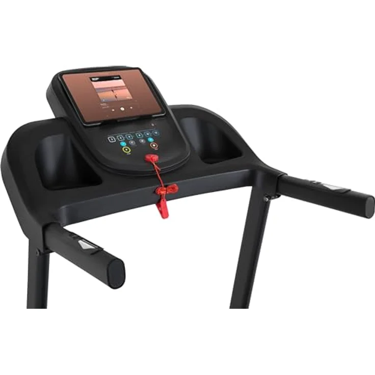 Zipro Laufband mit Steigung Tekno, Treadmill für Zuhause bis 14km/h, Walking Pad bis 120kg, klappbarer Heimtrainer mit 12+3 Trainingsprogrammen, Laufgerät 1.5-2.5 PS Motor, Steigung, LCD Display - Preisvergleich – Bild 4