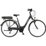 Fischer E-Bike City CITA 1.5 Elektrofahrrad, Granitgrau, RH 44 cm, Mittelmotor 65 Nm, 36 V Akku, 44cm-418Wh
