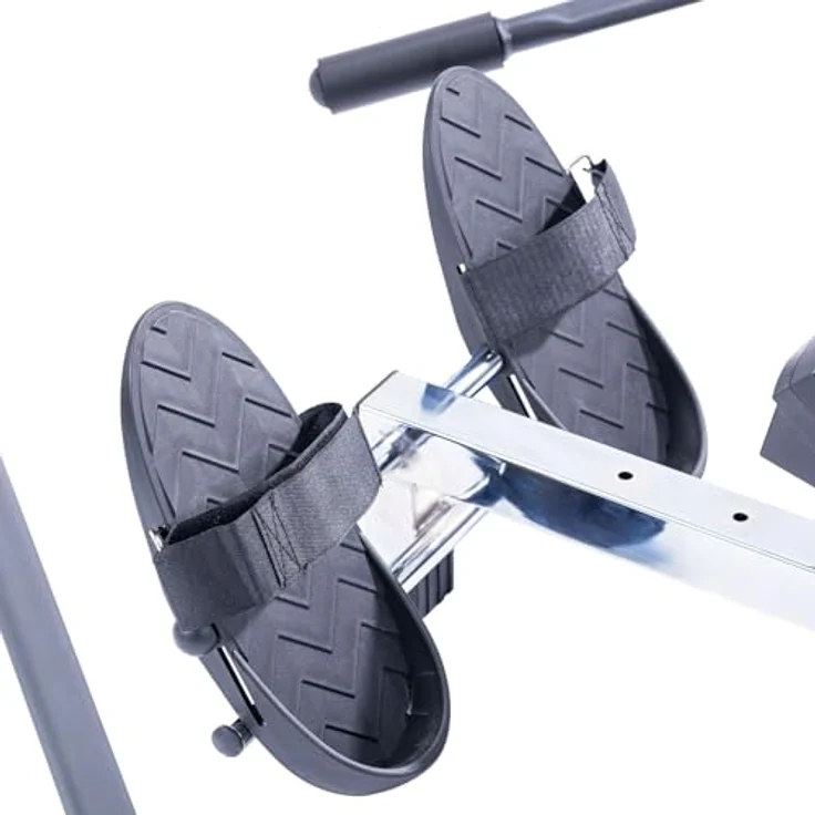 Christopeit Sport® Rudergerät Accord-Black, 12-fach verstellbare Hydraulikzylinder, gepolsterter Komfortsitz – Bild 5