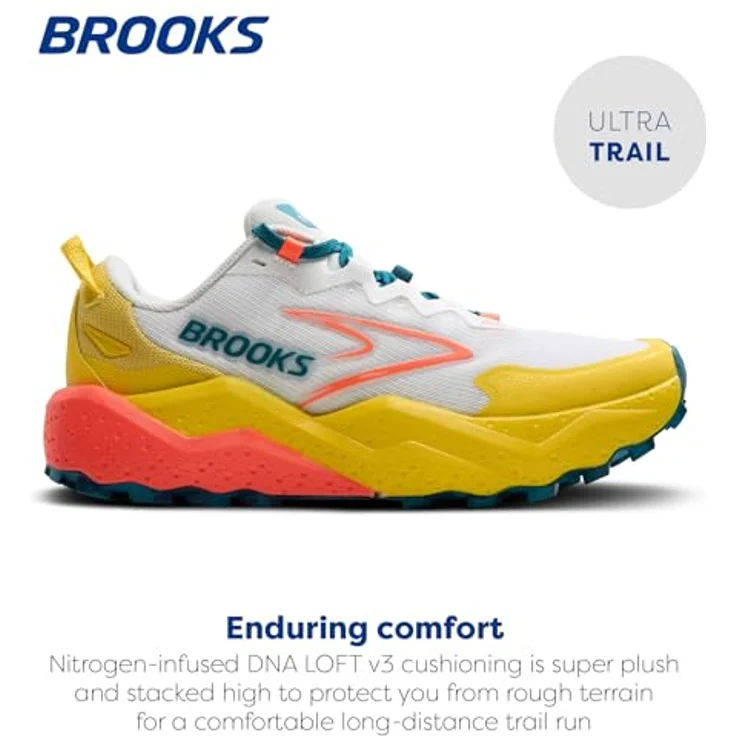 Brooks Running Caldera 8, Damen Laufschuhe mit optimaler Dämpfung und stabiler Verarbeitung, Blau – Bild 2