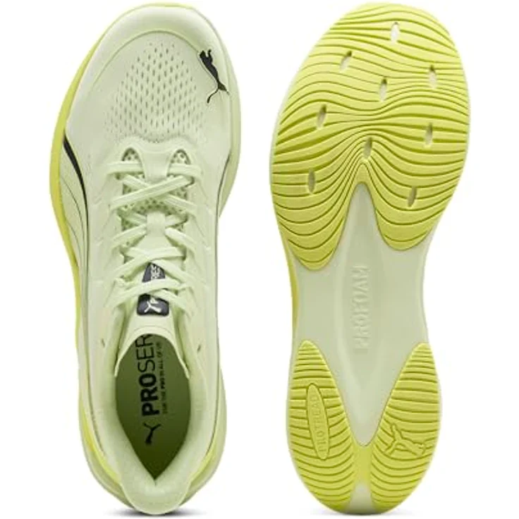 PUMA Darter Pro 2 Laufschuh, Grün, Größe 43, Mesh-Obermaterial, Schnürer – Bild 4