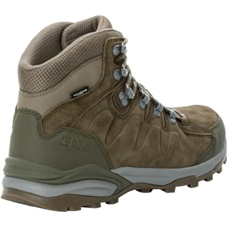 Jack Wolfskin REFUGIO TEXAPORE MID M, robuster Hikingschuh aus Veloursleder mit hervorragendem Tragekomfort – Bild 6