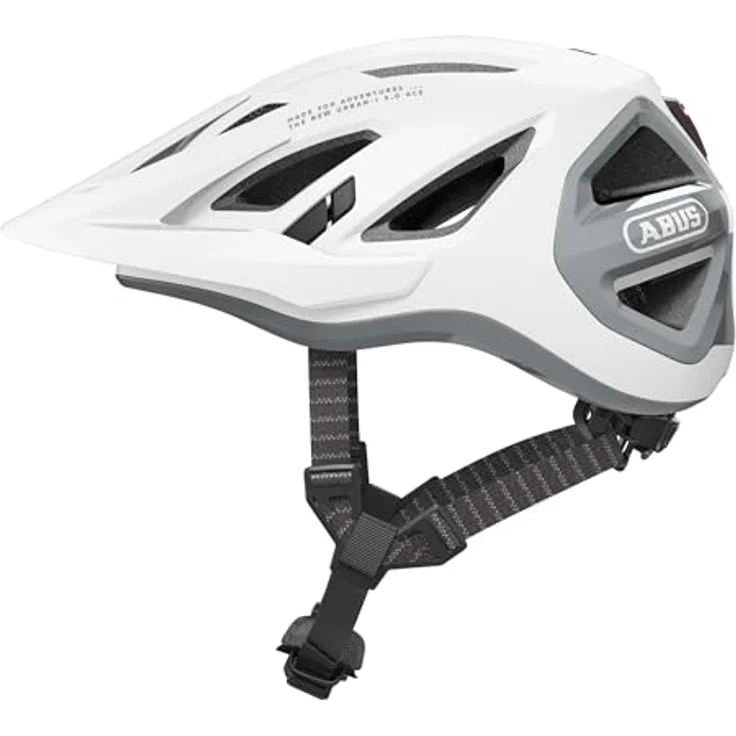 ABUS Kinderfahrradhelm URBAN-I 3.0 ACE, mit TriVider und USB-Rücklicht, schwarz – Bild 2