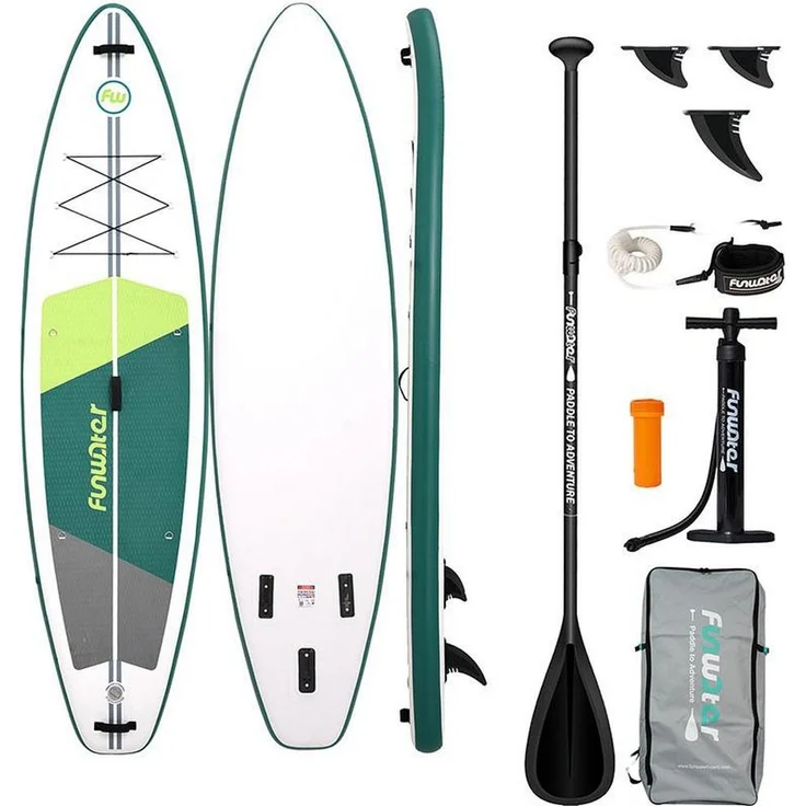 FunWater SUPFW69A, Stand Up Paddleboard mit stabiler Bauweise und strapazierfähigem Material