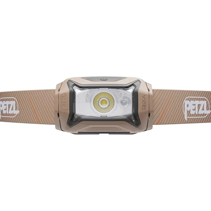 PETZL Tikka CORE, Stirnlampe mit 450 Lumen, aufladbar, braun – Bild 2