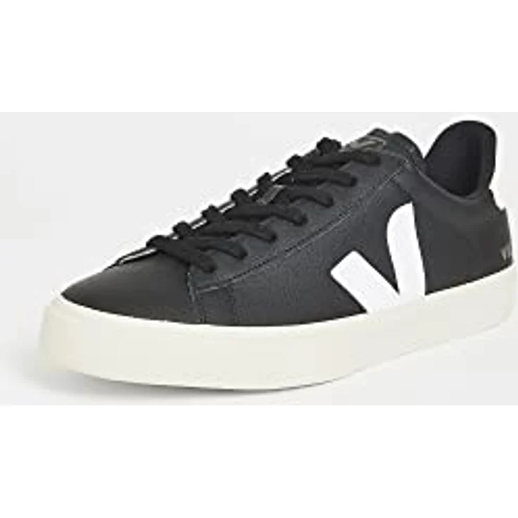 Veja Campo CP0501215B, Herren Sneaker aus ChromeFree-Rindsleder, schwarz, Größe 44 – Bild 2