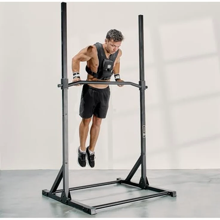 Eric Flag - Gewichtsweste 20kg oder 10kg, Herausnehmbare Metall-Gewichte, Verstellbare Trainingsweste für Crosstraining, Krafttraining, Calisthenics und Gym, Hochwertige Weight Vest Damen & Herren – Bild 3
