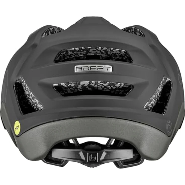 Bollé Adapt MIPS, Velohelm für Erwachsene, (59 - 62 cm) in Mineral Black mit zusätzlichem Schutzsystem – Bild 2
