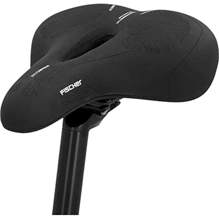 Fischer R.E.Med. Fahrradsattel, ergonomisch mit Memory-Foam-Einlage für Touren- & Cityräder – Bild 5