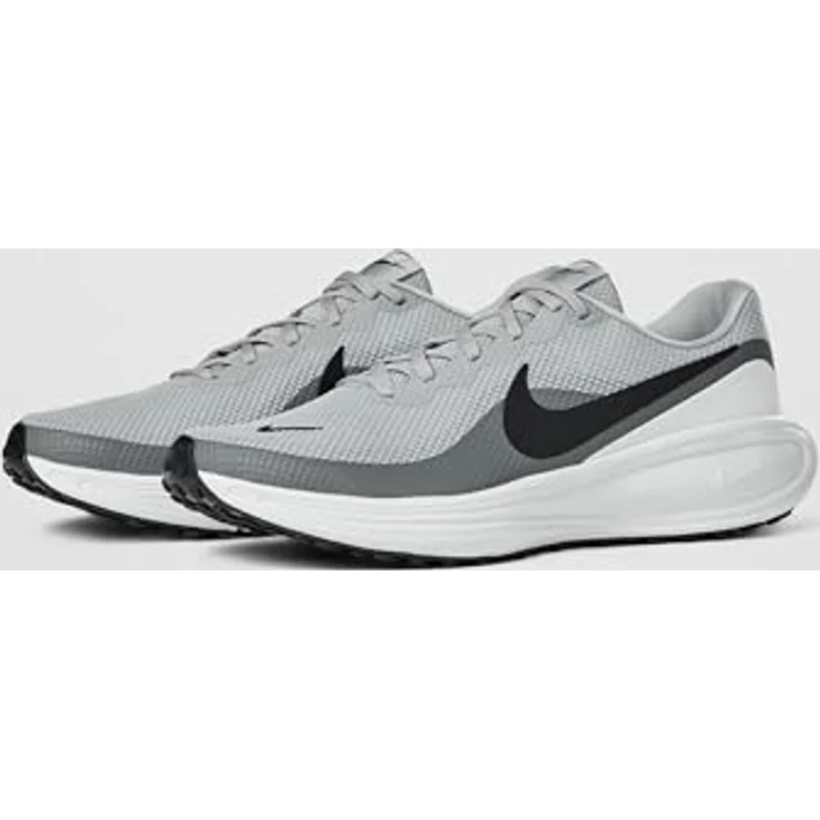 Nike Revolution 8 Herren Laufschuhe, atmungsaktives Mesh-Obermaterial, Schaumstoff-Mittelsohle, Gummi-Außensohle, ideal für Normalpronierer, schwarz – Bild 6