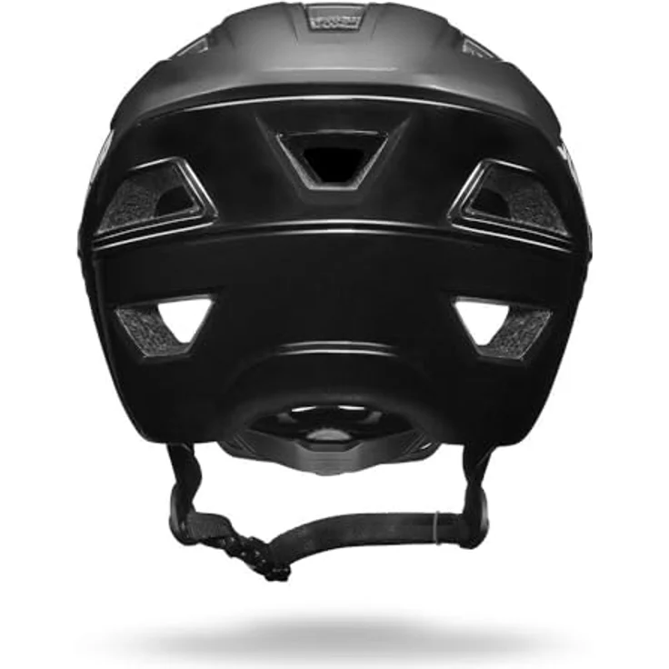 Julbo Rock MTB-Helm, schwarz, 58-62 cm, mit 20 Belüftungsöffnungen, Coolmax® Komfortfutter und Pferdeschwanz-Kompatibilität – Bild 4