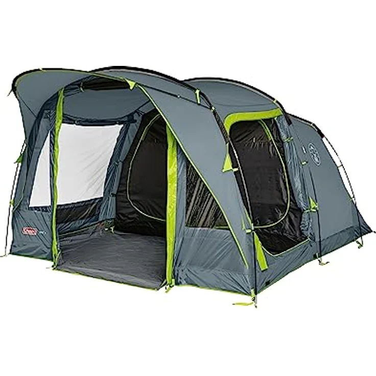 Coleman Zelt Vail 4/6, Camping-Zelt 4/6 Personen, wasserdicht WS 4.000mm, mit extra großen Schlafkabinen, Vorraum und leichtem Aufbau – Bild 1