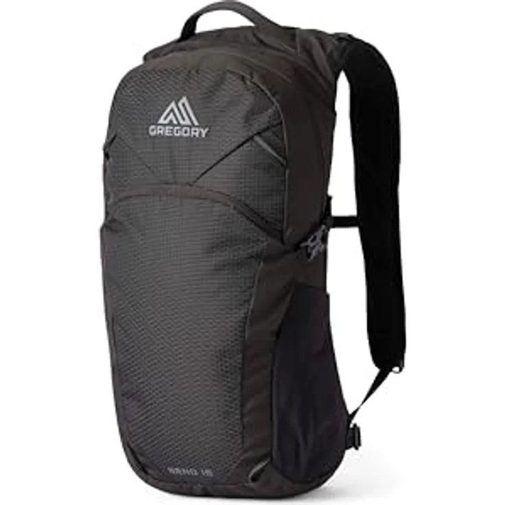 Gregory Nano 18, Wanderrucksack mit 18 L Volumen, gepolstertem Airmesh-Schultergurt, schwarz (Optic Black) – Bild 1