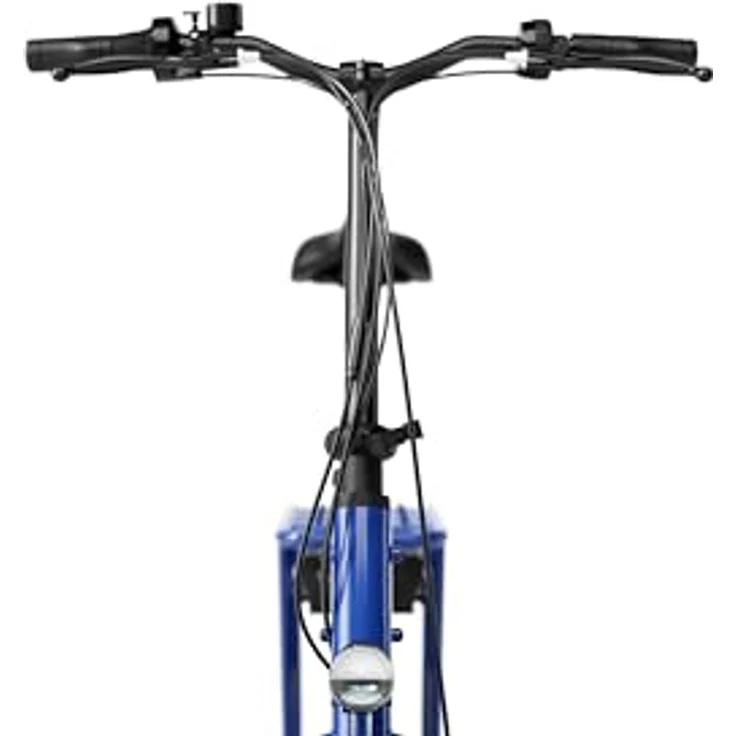 SHARP BD03EBL, faltbares E-Bike 20 Zoll Klapprad, 250W Motor, 10,4 Ah Batterie, Shimano 7-Gang, bis zu 40 km Reichweite, Tiefeinsteiger, blau – Bild 2