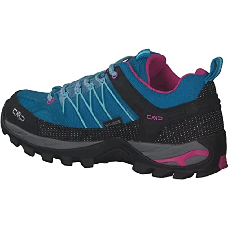 CMP Wmns Rigel Low WP, wasserdichter Wanderschuh mit rutschfester Außensohle und bequemer Ortholite-Einlegesohle – Bild 3