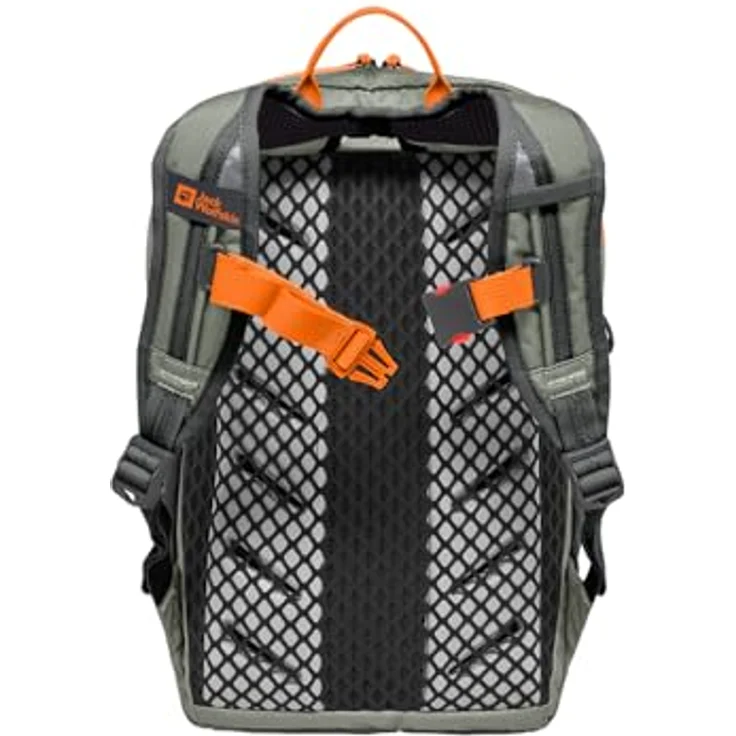 Jack Wolfskin KIDS MOAB JAM, Kinder Wanderrucksack mit Belüftungssystem, reflektierende Details, recycelte Materialien - blau – Bild 2