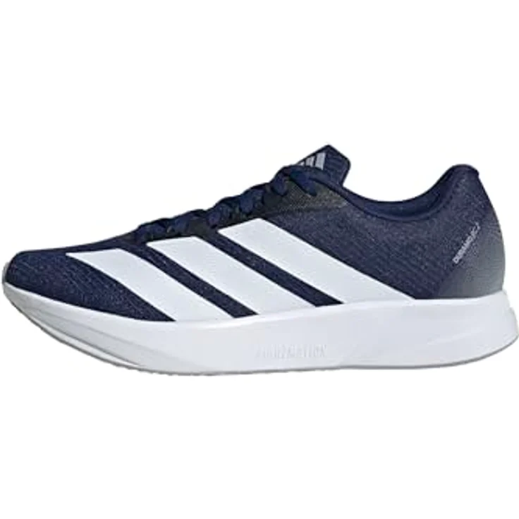 Adidas DURAMO RC2 M Laufschuhe, Textil-Obermaterial, LIGHTMOTION Zwischensohle, Dkblue/FTWWHT/HALSIL, Größe 44 – Bild 1