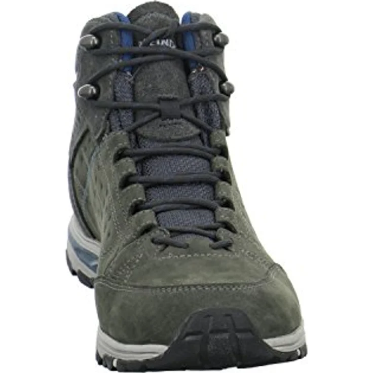 Meindl Herren Wanderschuhe, robuste Outdoorschuhe aus Veloursleder, schwarz, Größe 42 – Bild 6