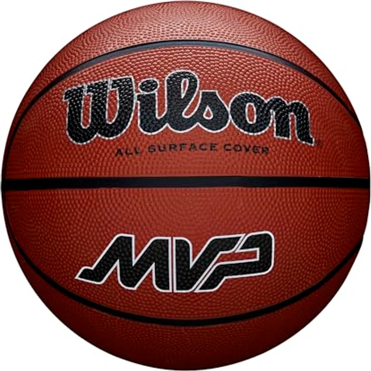 Wilson MVP 275 Basketball ,Braun, Gr 7 – Bild 2