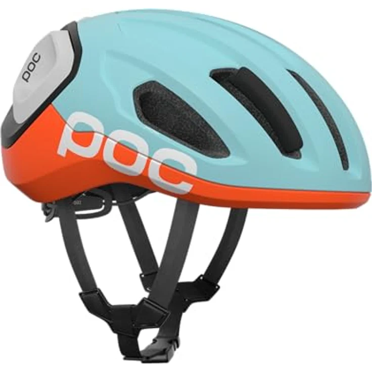 POC Amidal Rennradhelm, leichter Helm mit MIPS Air Node, verstärkten Zonen, effektiver Belüftung und kompatibel mit Knog Rücklicht – Bild 3