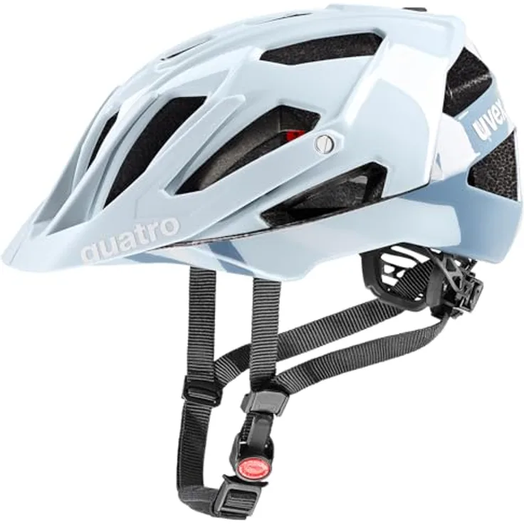 Uvex Quatro MTB-Helm, sicherer Fahrradhelm für Damen und Herren, individuelle Größenanpassung, waschbare Innenausstattung, Cloud-camo, 52-57 cm