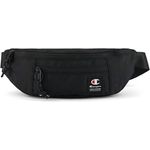 Champion Unisex Lifestyle Script Shop-(806021) Belt-Bag, wasserabweisende Bauchtasche mit 2 l Fassungsvermögen, Schwarz (NBK)