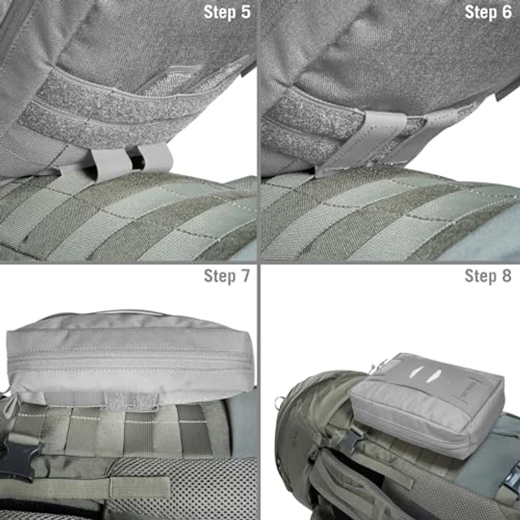 Tatonka Pyrox Trekkingrucksack, 65 cm, 100% Polyamid, braun, mit seitlichen Außentaschen – Bild 17