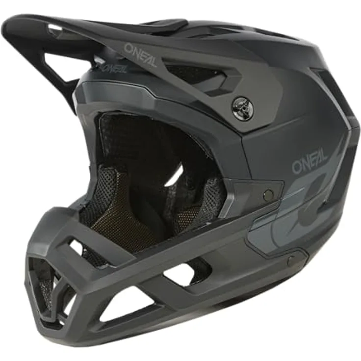 O'Neal SL1 SOLID, leichter Enduro Full-Face Helm mit optimaler Belüftung, schwarz, Größe L