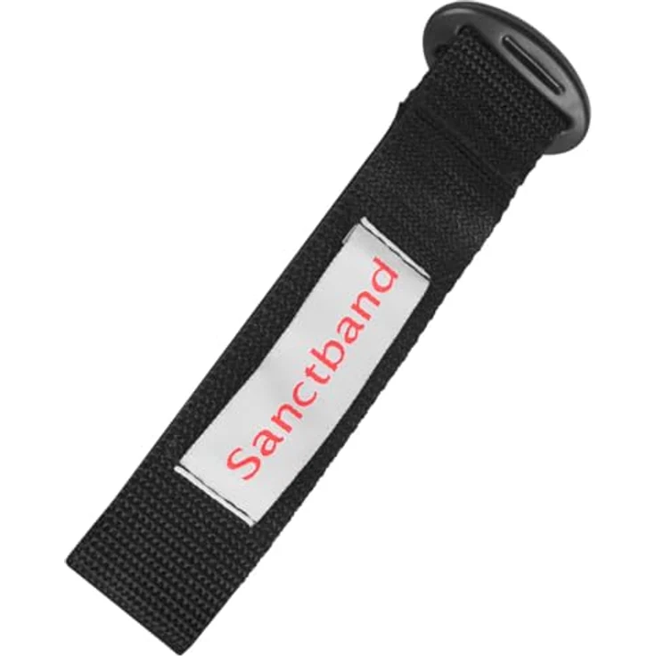 Sanctband 2 m Übungsband mit Türanker, super stark, grau, hypoallergen und langlebig – Bild 4