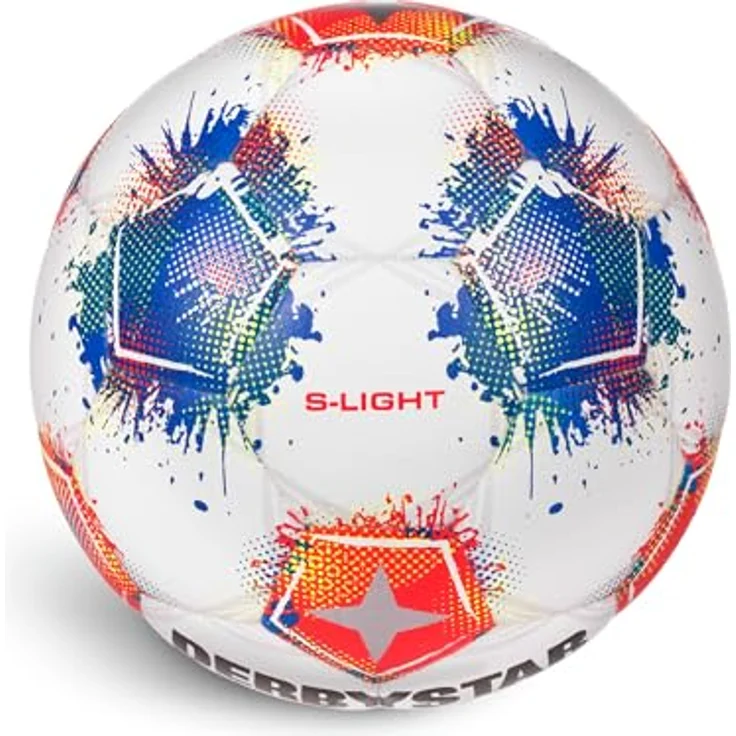 Derbystar Kinder Fussball Bundesliga Brillant Replica S-Light v25 25/26, PU Jugend-Freizeitball mit Diamantstruktur, Dual Bonded – Bild 4
