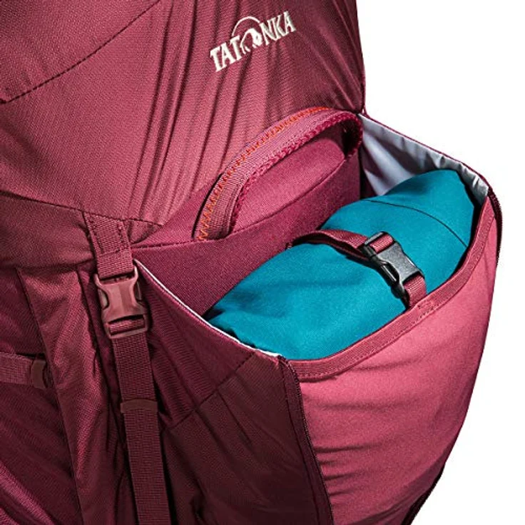 Tatonka Yukon X1 65+10 Women Rucksack, 82 cm, bordeaux rot, 100% Polyamid – Bild 8
