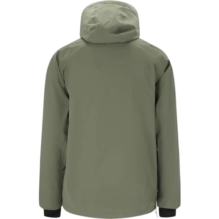 Slope Ruki M Ski Anorak, wasserdichte Skijacke mit 15.000 mm Wassersäule, grün, Größe M – Bild 2
