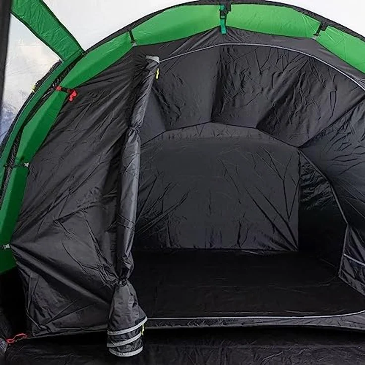 Kampa Brean AIR Tunnelzelt, aufblasbar für 3 Personen, 13.78 kg, mit Belüftungselementen und zusätzlichem Vordach – Bild 7