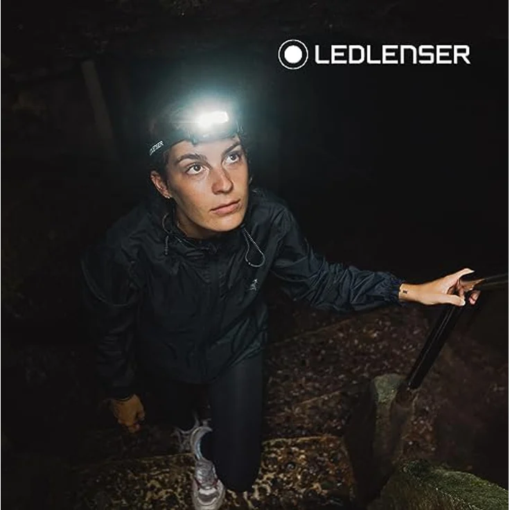 Ledlenser HF8R Core, aufladbare Arbeits-Stirnlampe mit 1600 lm Lichtleistung, wasserfest, schwarz – Bild 5