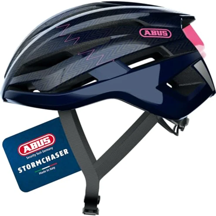 Abus Storm Chaser ZigZag Blue Shiny 51 - 55 cm – Bild 2