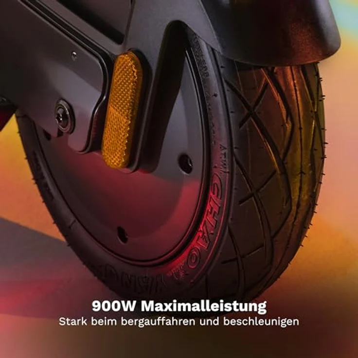 Pure McLaren E Scooter Schwarz – Max. 20 km/h, 50 km Reichweite, Ergonomische Fahrposition, Straßenzulassung – Bild 3