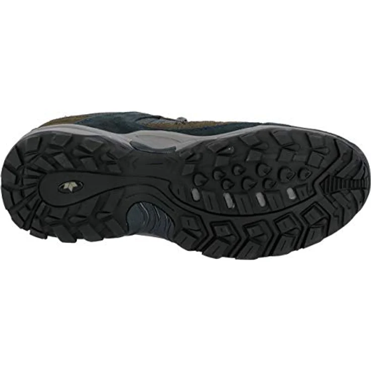Lico Trekkingschuh Santana, Veloursleder Wanderschuh mit herausnehmbaren Wechselfußbett und Gummilaufsohle, schwarz – Bild 7
