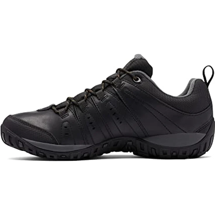 Columbia Woodburn II 1553001012, Wasserdichte Trekkingschuhe für Herren, Schwarz, leichtes Leder-Mesh-Obermaterial, gepolsterte Zwischensohle, abriebsfeste Außensohle – Bild 7